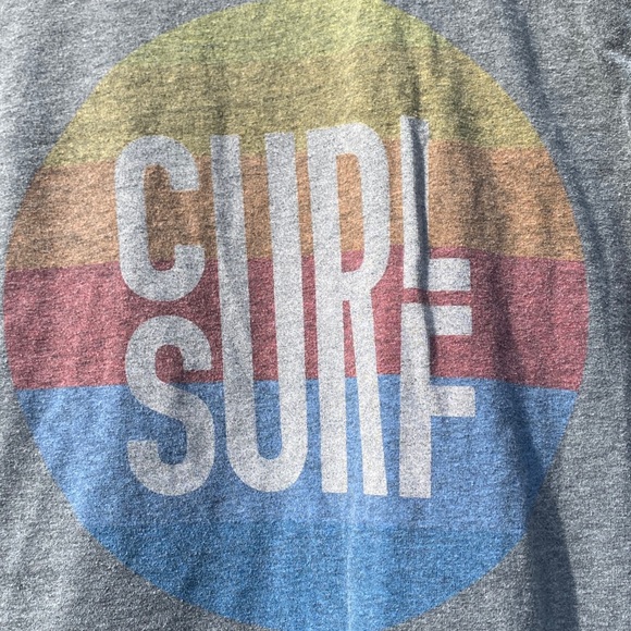 Curl Surf California Long sleeve Grey T shirt - Picture 4 of 5